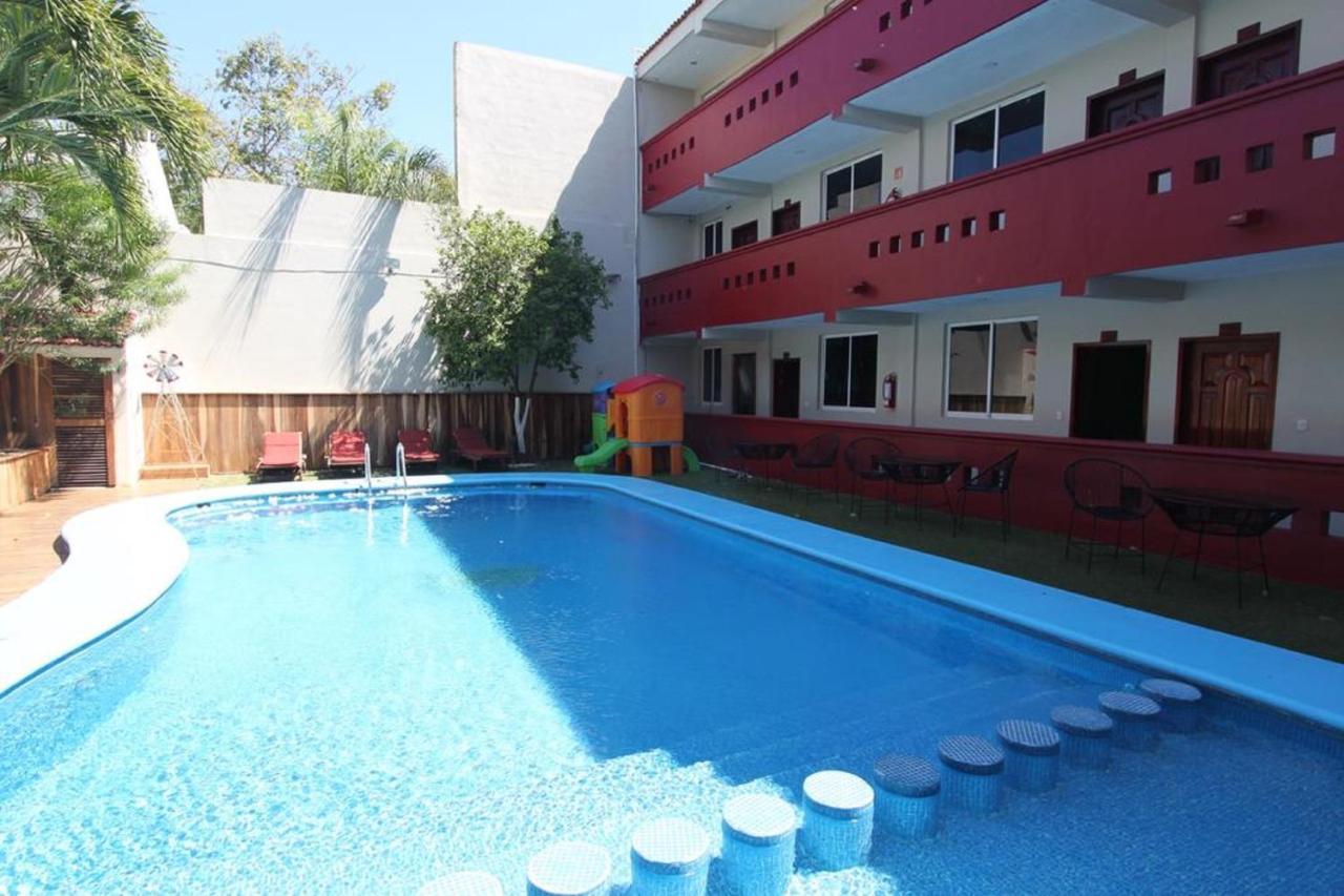 Hotel Caribbean Faisan Playa del Carmen Exteriör bild