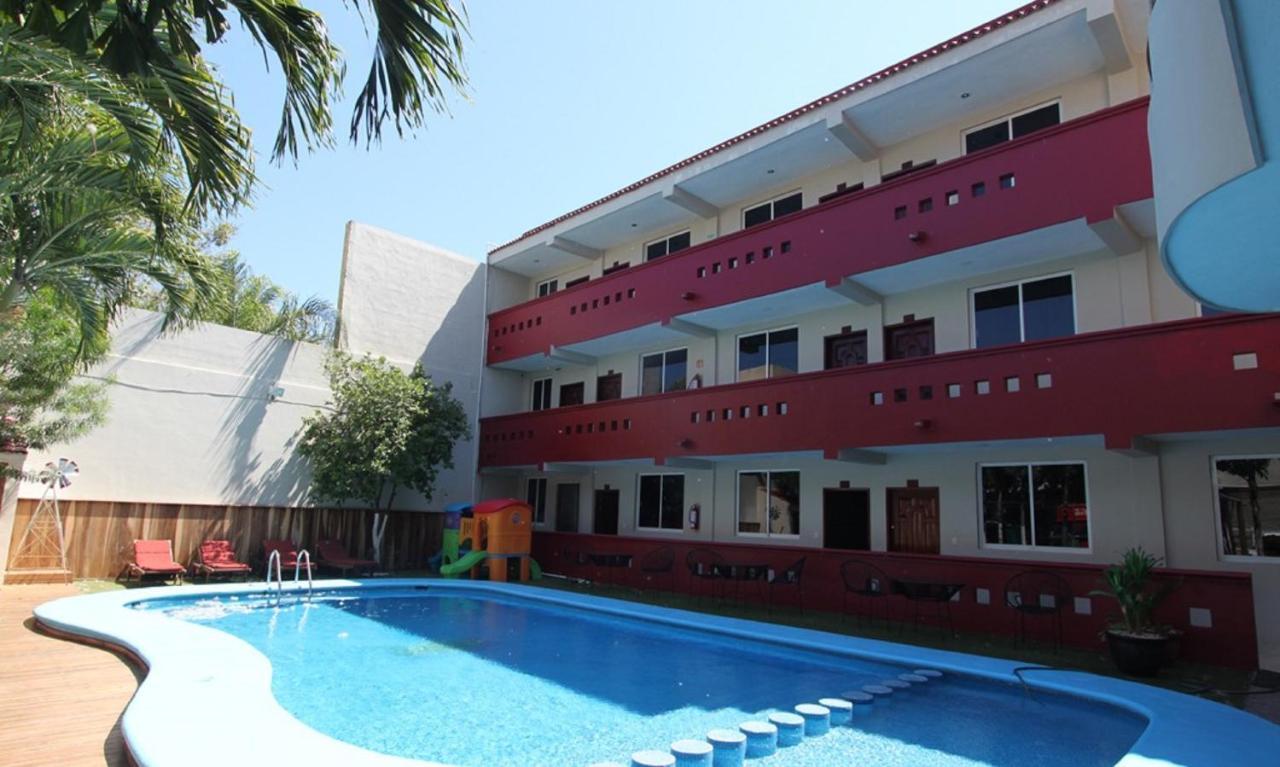 Hotel Caribbean Faisan Playa del Carmen Exteriör bild